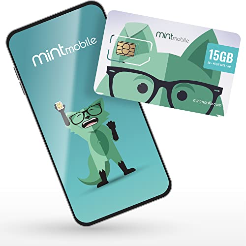 $20/mo. Mint Mobile Phone Plan with 15GB of 5G-4G LTE Data + Unlimited Talk & Text for 3 Months
