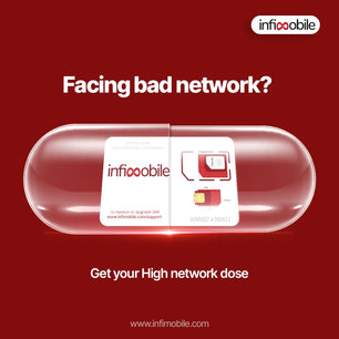 $10.50/Month | Infimobile Prepaid Unlimited Plan: 12 Months | 10GB High-Speed Data Per Month | Unlimited Data Talk & Text | Prepaid Plan Service SIM Card | Nationwide Coverage | 4G, 5G Network